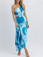 Surf Blue Midi Dress