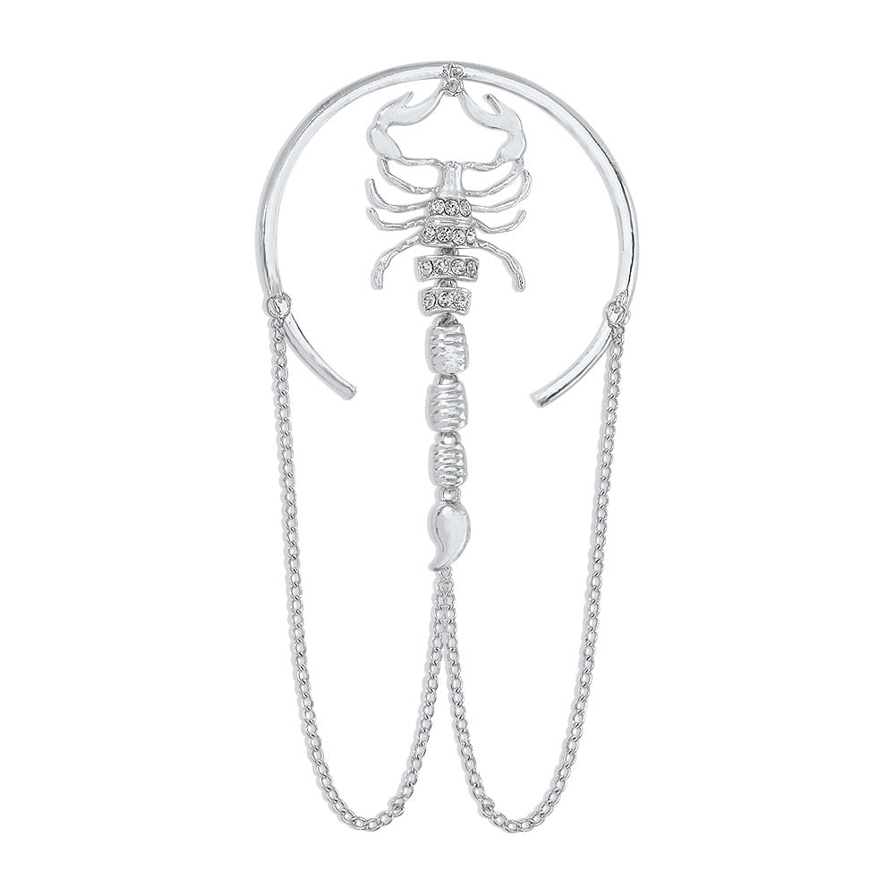 Gothic Scorpion Rhinestone Arm Ring&Bracelet