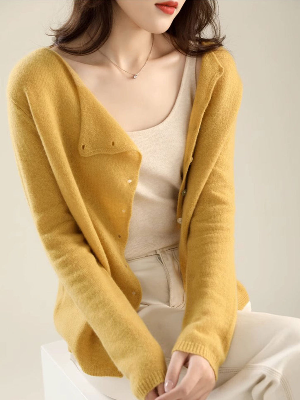 Imani | Button-Front Cardigan