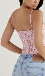 Danaz Rose Lace Underwired Corset