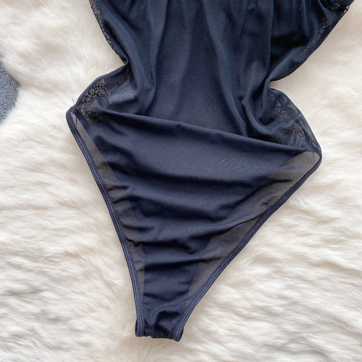 Sexy Black Lace Slim-fitting Jumpsuit