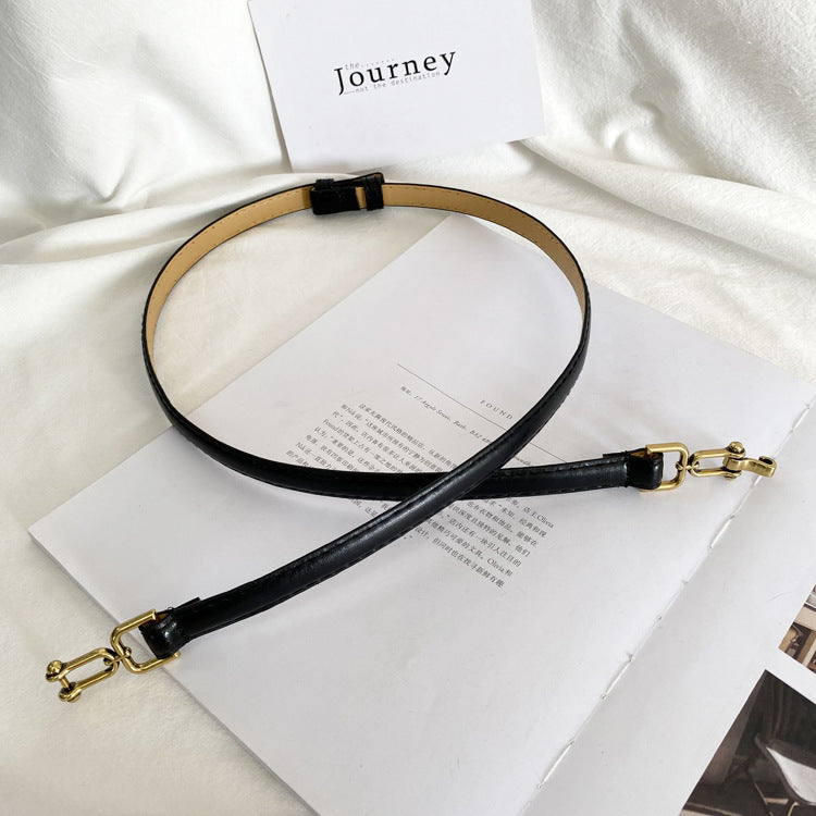Vintage Small Leather Belt