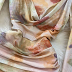 French Style Tie-dye Mesh Dress