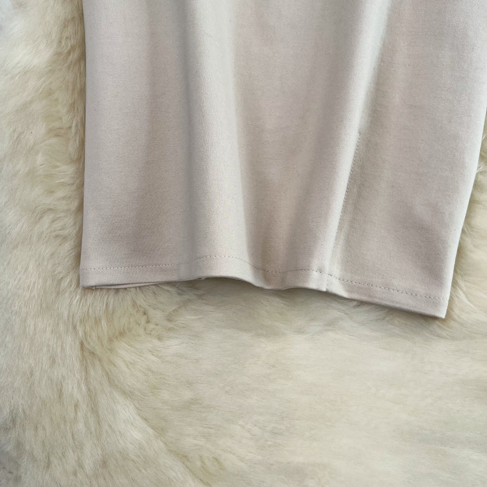 Pleated Hip-wrapping OL Skirt
