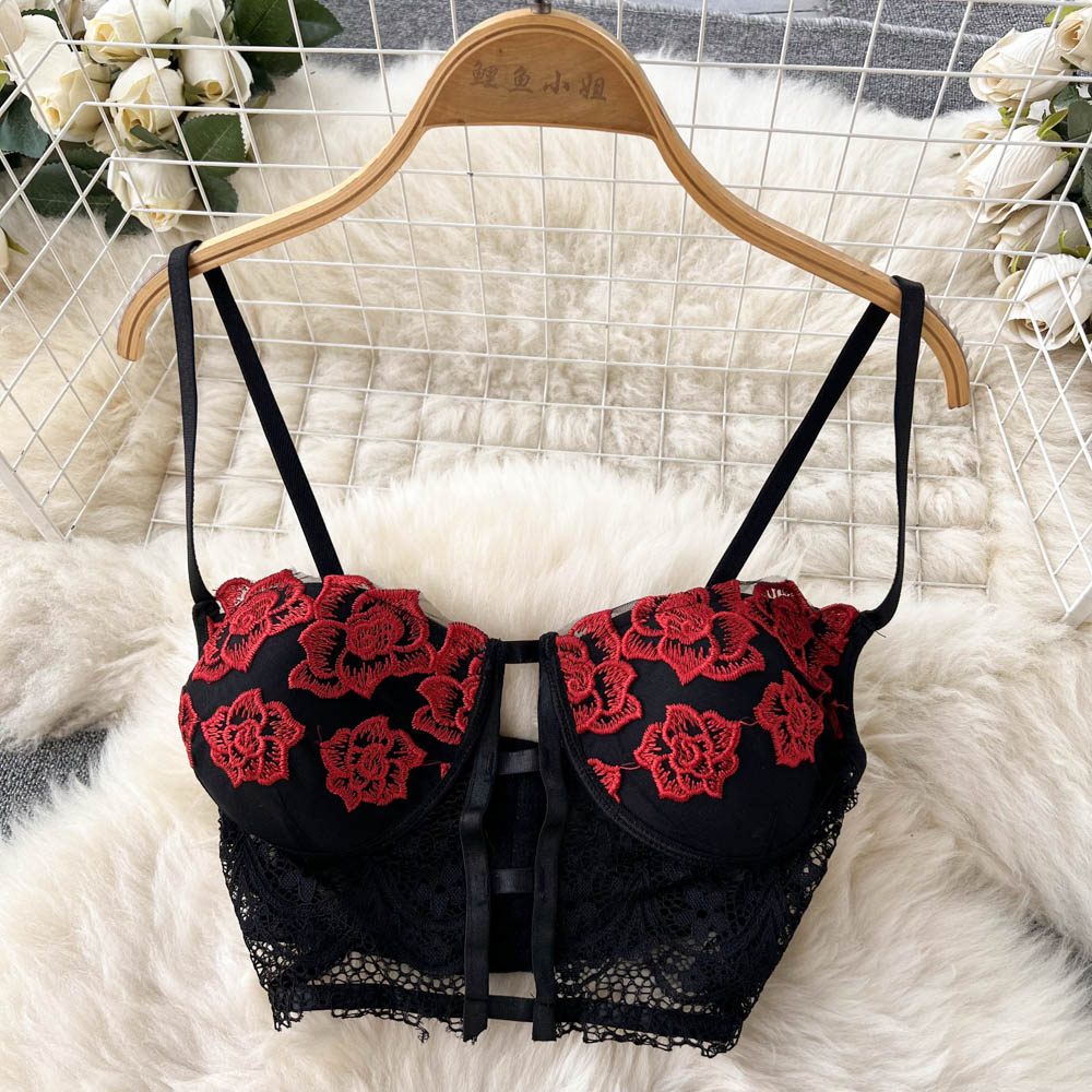 Black Lace Sexy Lingerie 2Pcs Set