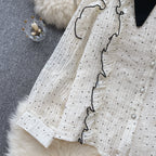 Sweetie Polka Dot Chiffon Blouse