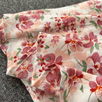 Vintage Short Sleeve Floral Dress