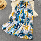 Camisole&UV Cardigan&Printed Trousers 3Pcs