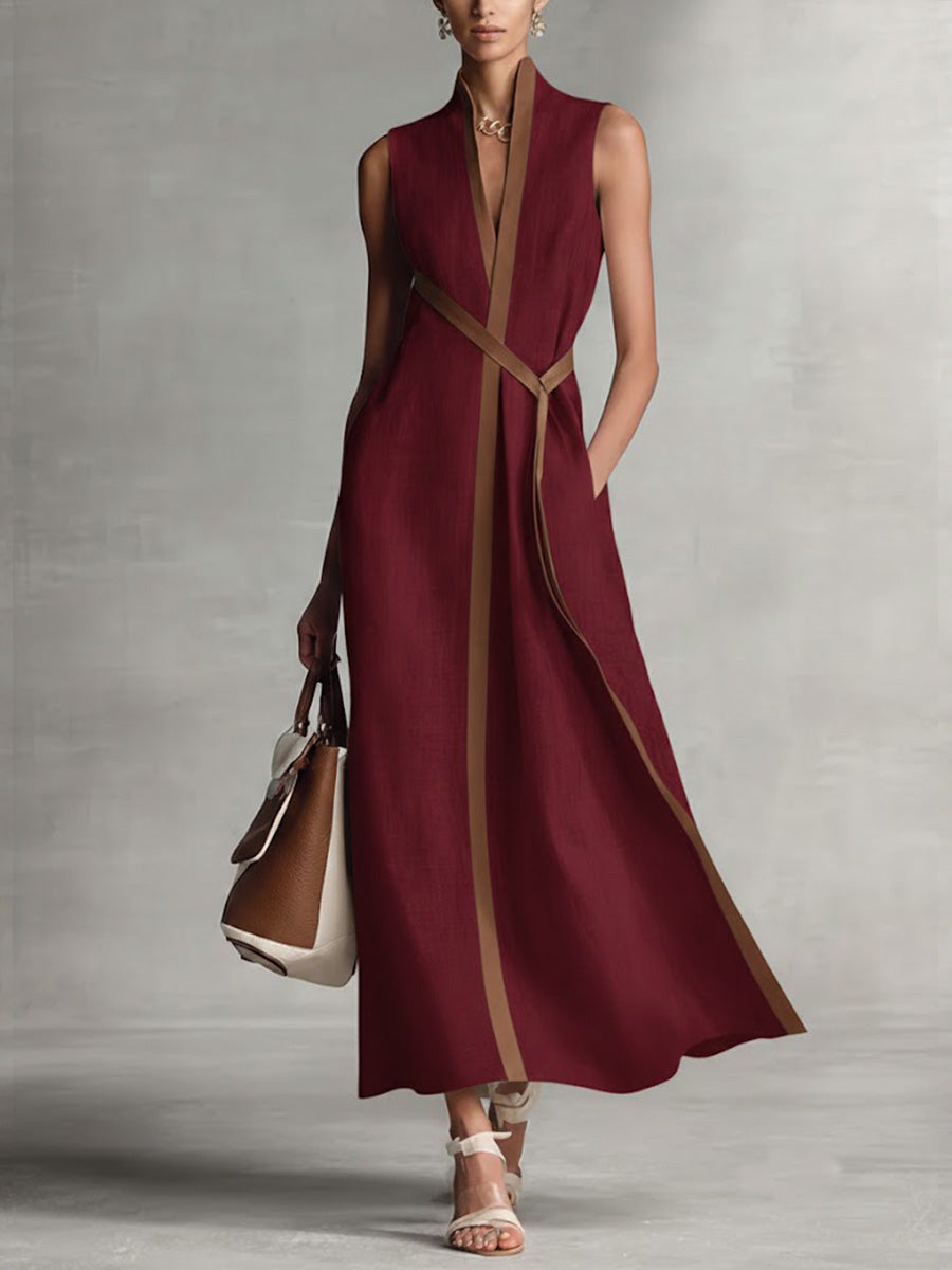 Rysella | Sophisticated wrap maxi dress