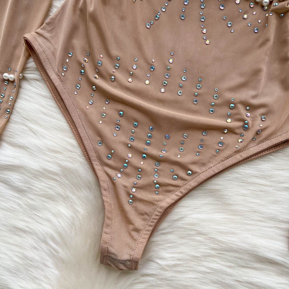 Elegant Beaded Sequin Lingerie