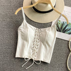 Chic Slim Fit Strappy Vest