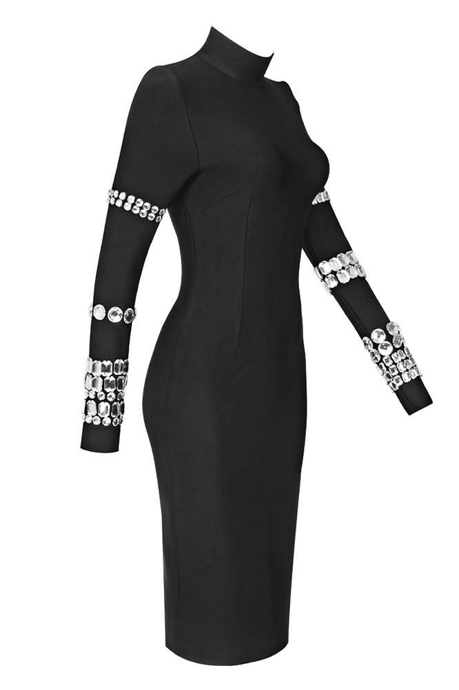 Martha Studded Bandage Dress