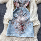 Altered Cheongsam A-line Dress
