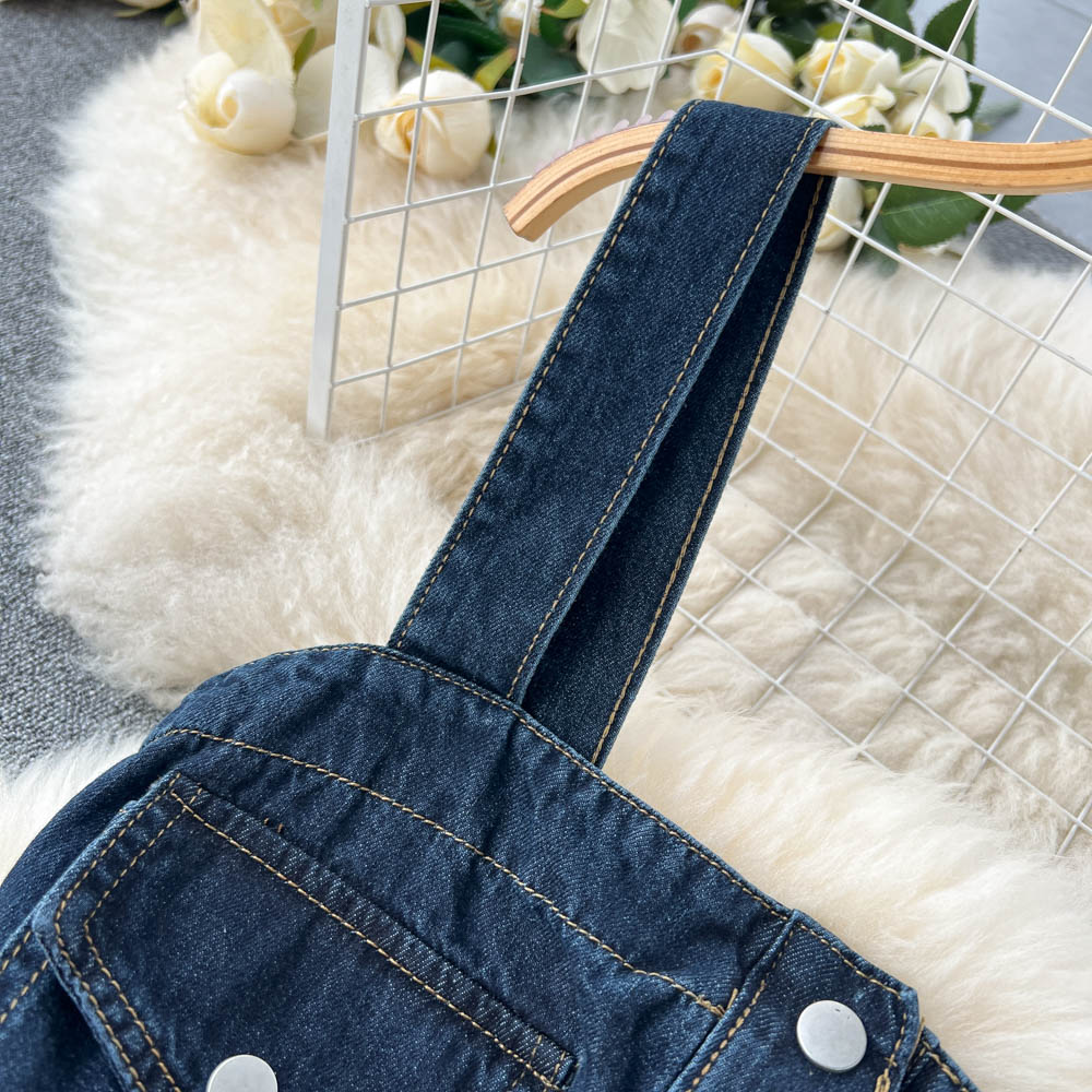 Chic Rolled Hem Loose Fit Jumpsuit