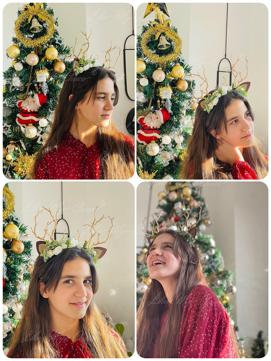 Reindeer Antler Christmas Reindeer Headband | HeyKat®