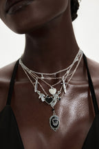 Heart Multi Layered Necklace