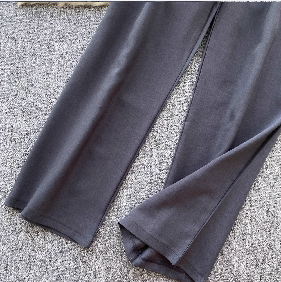 Suit Vest & Wide-leg Trousers 2Pcs