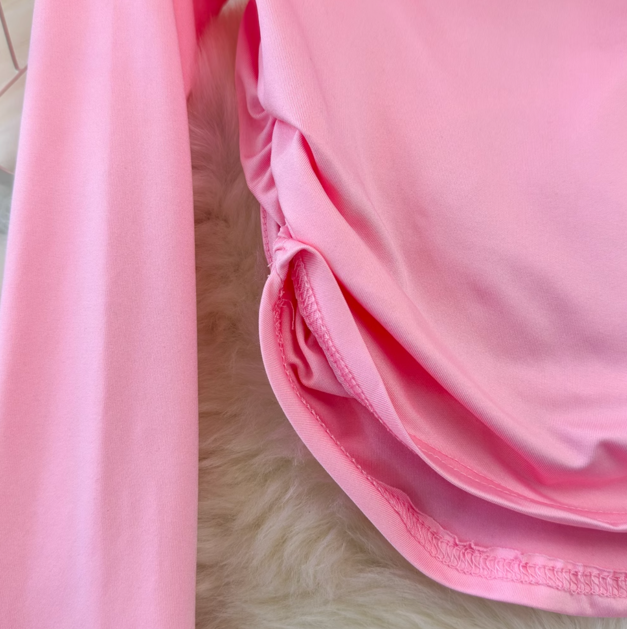 Off-shoulder Top & Hip-wrapping Skirt 2Pcs