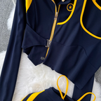 Camisole & Sweatshirt & Trousers Sportswear 3Pcs