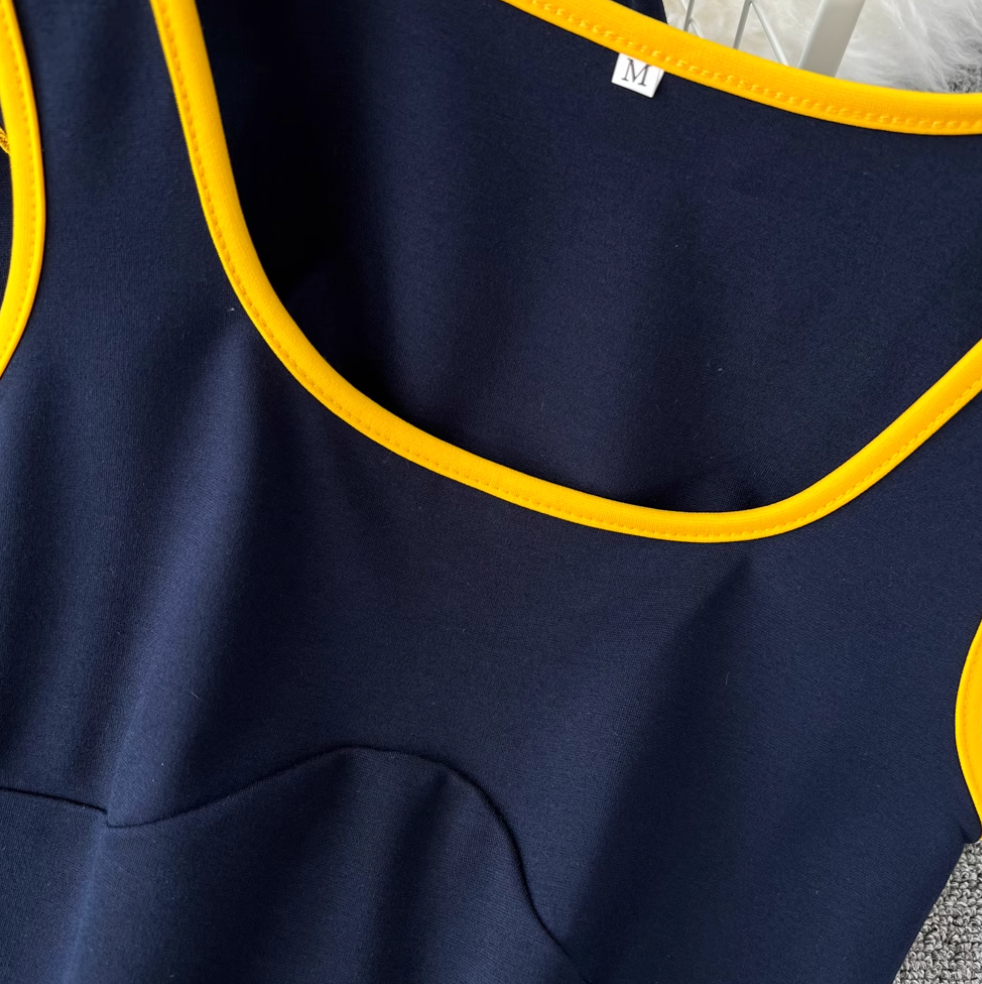 Camisole & Sweatshirt & Trousers Sportswear 3Pcs