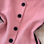 Suit Vest & Wide-leg Trousers 2Pcs