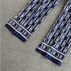 Monogrammed Printed Shirt & Trousers 2Pcs