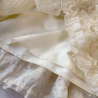 Sweetie Apricot Puffy Lace Dress