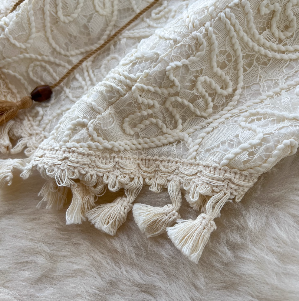Sweetie Camisole & Fringed Skirt 2Pcs
