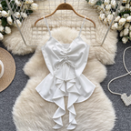 Niche Ruffled Drawstring Camisole Top