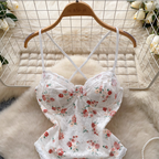 Sweetie Floral Printed Slip Jumpsuit