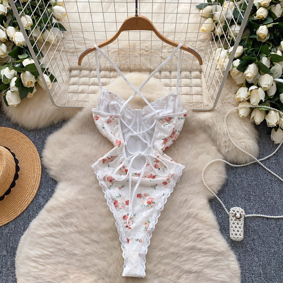 Sweetie Floral Printed Slip Jumpsuit