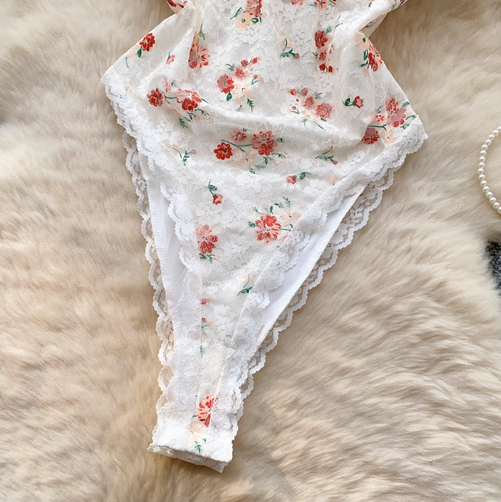 Sweetie Floral Printed Slip Jumpsuit