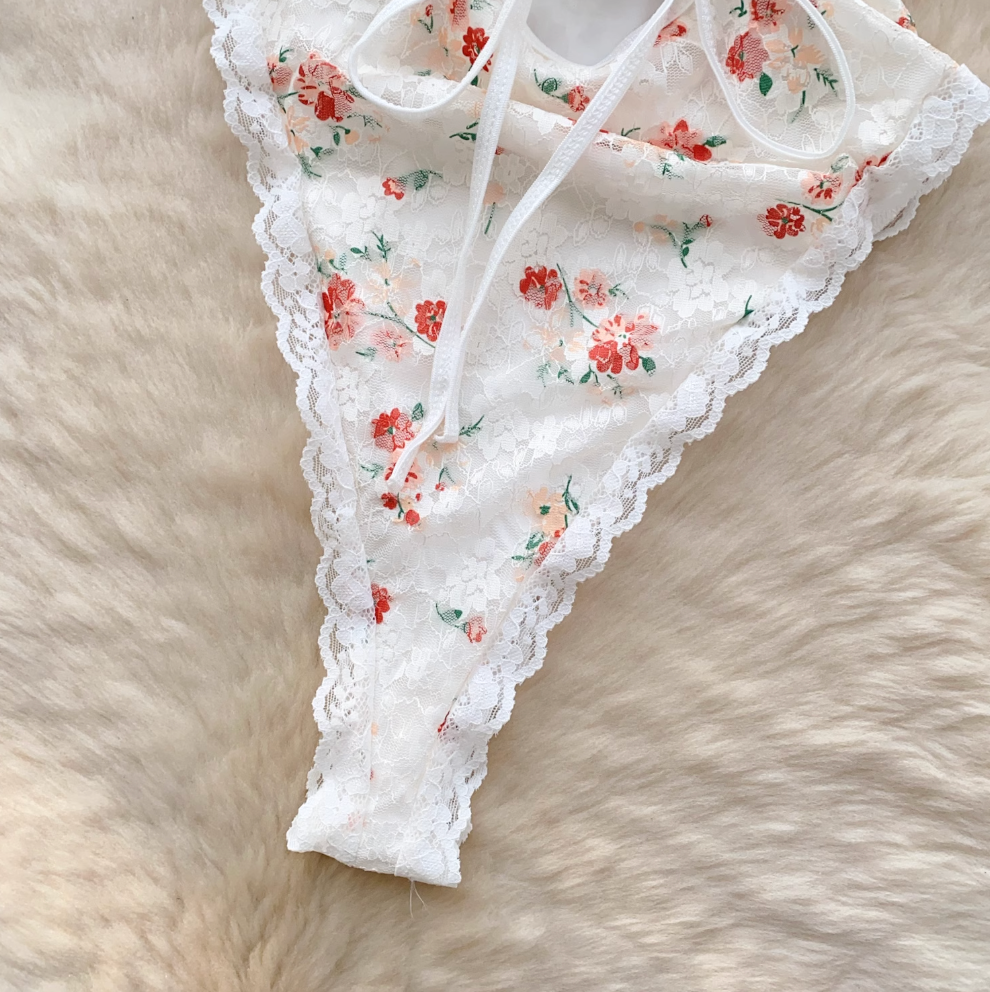 Sweetie Floral Printed Slip Jumpsuit