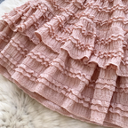 Bow Camisole & Layered Skirt 2Pcs