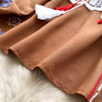 Bohemian Embroidered Loose-fit Shirt