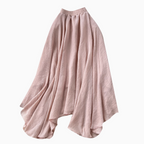 Niche Solid Color A-line Skirt