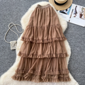 Sweetie Layered Mesh Cake Skirt