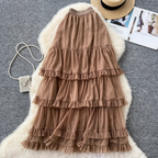 Sweetie Layered Mesh Cake Skirt