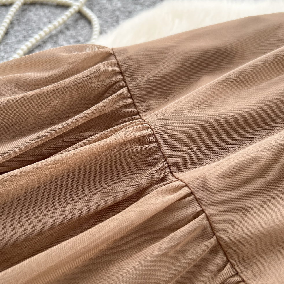Sweetie Layered Mesh Cake Skirt