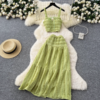 Sweetie Camisole & Pleated Skirt 2Pcs