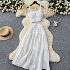 Sweetie Camisole & Pleated Skirt 2Pcs