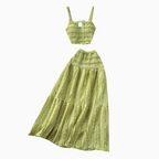 Sweetie Camisole & Pleated Skirt 2Pcs