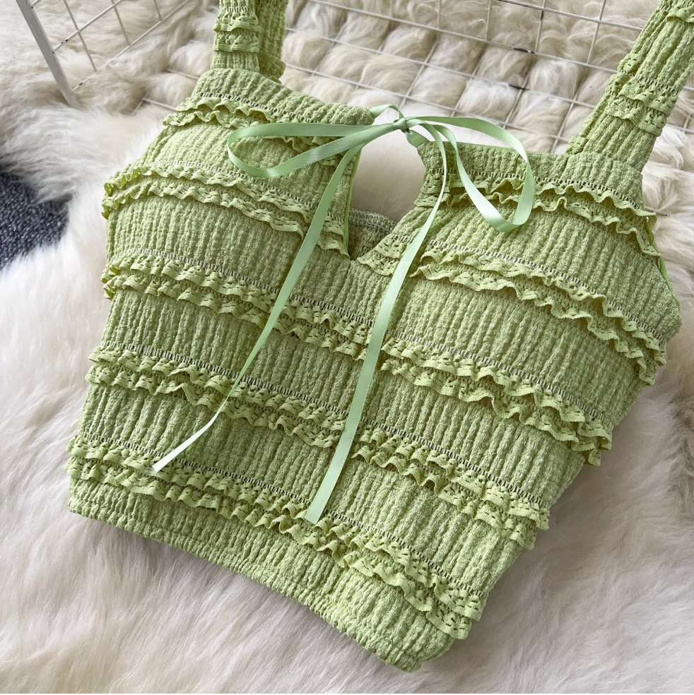 Sweetie Camisole & Pleated Skirt 2Pcs