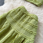 Sweetie Camisole & Pleated Skirt 2Pcs