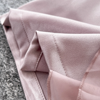 Vintage Ruffled Satin Slip Dress