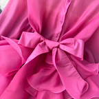 Niche Bow-tie Ruffled Shirt