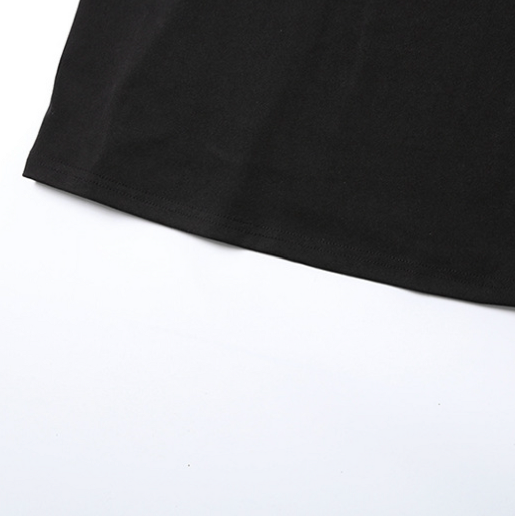 Off-shoulder Solid Color Split Dress