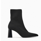 Vintage Pointed Toe Stretch Sock Boots