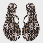 Clip Toe Mid Heel Flip Flops