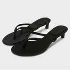 Clip Toe Mid Heel Flip Flops